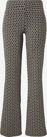 Koton Flared Pants in Grey: front