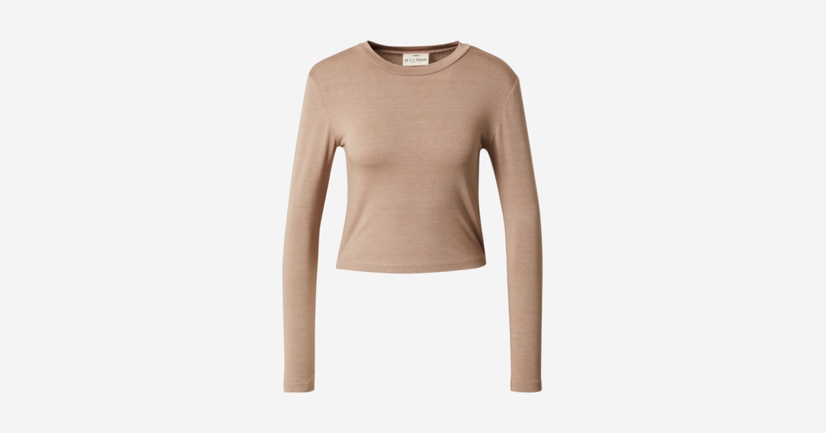 A LOT LESS Shirt 'Linda' in Bruin | ABOUT YOU