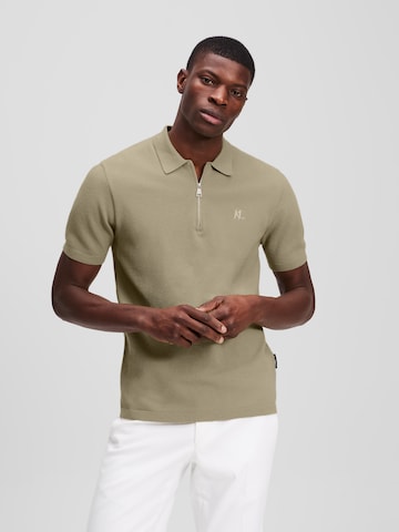 T-Shirt Karl Lagerfeld en vert : devant