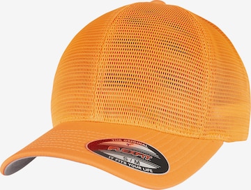 Casquette Flexfit en orange : devant