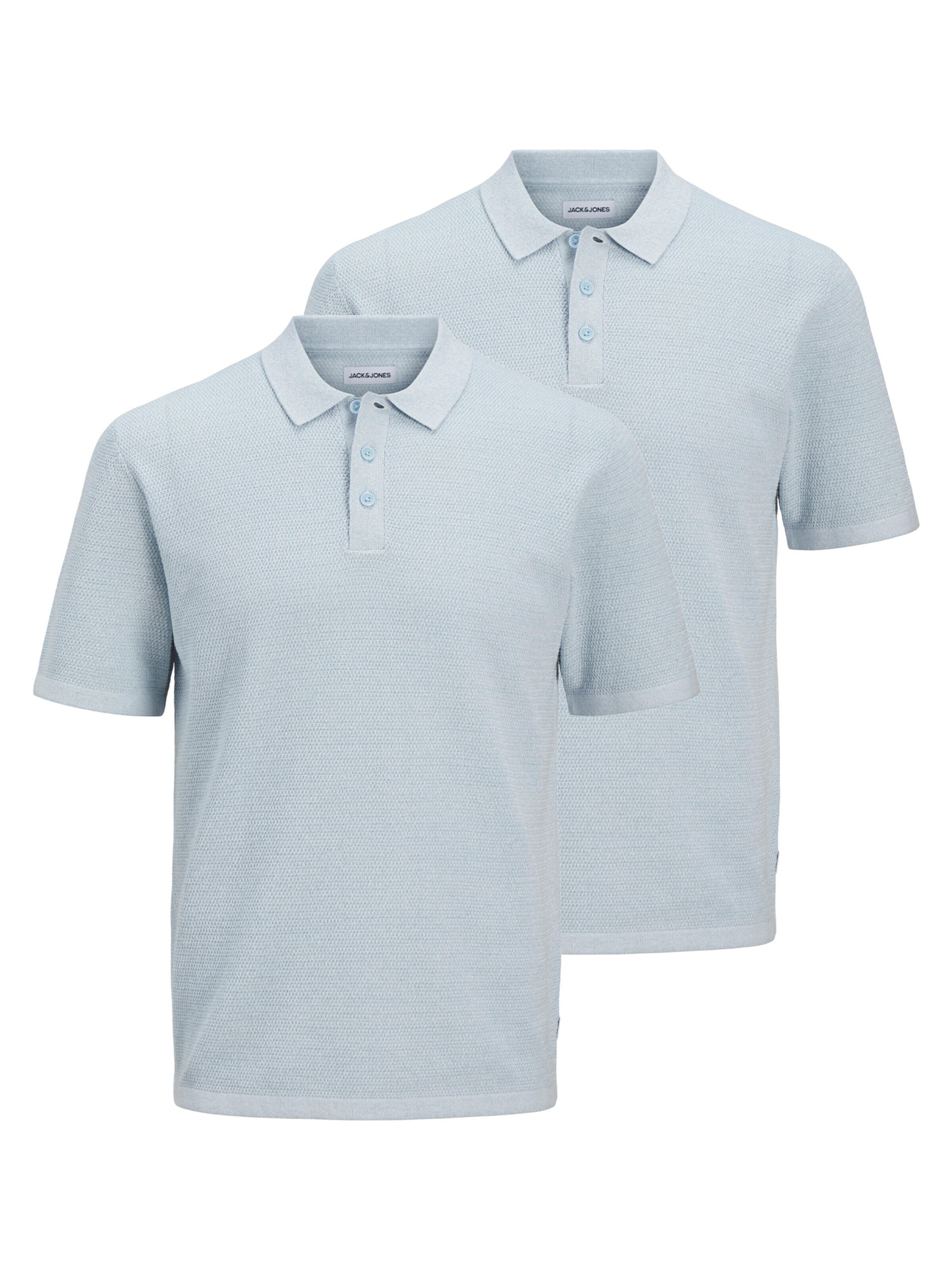 JACK & JONES Shirt 'George' in Blauw: voorkant