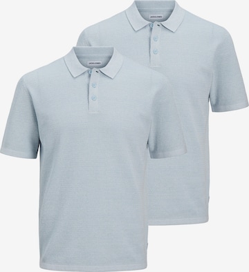 JACK & JONES Shirt 'George' in Blauw: voorkant