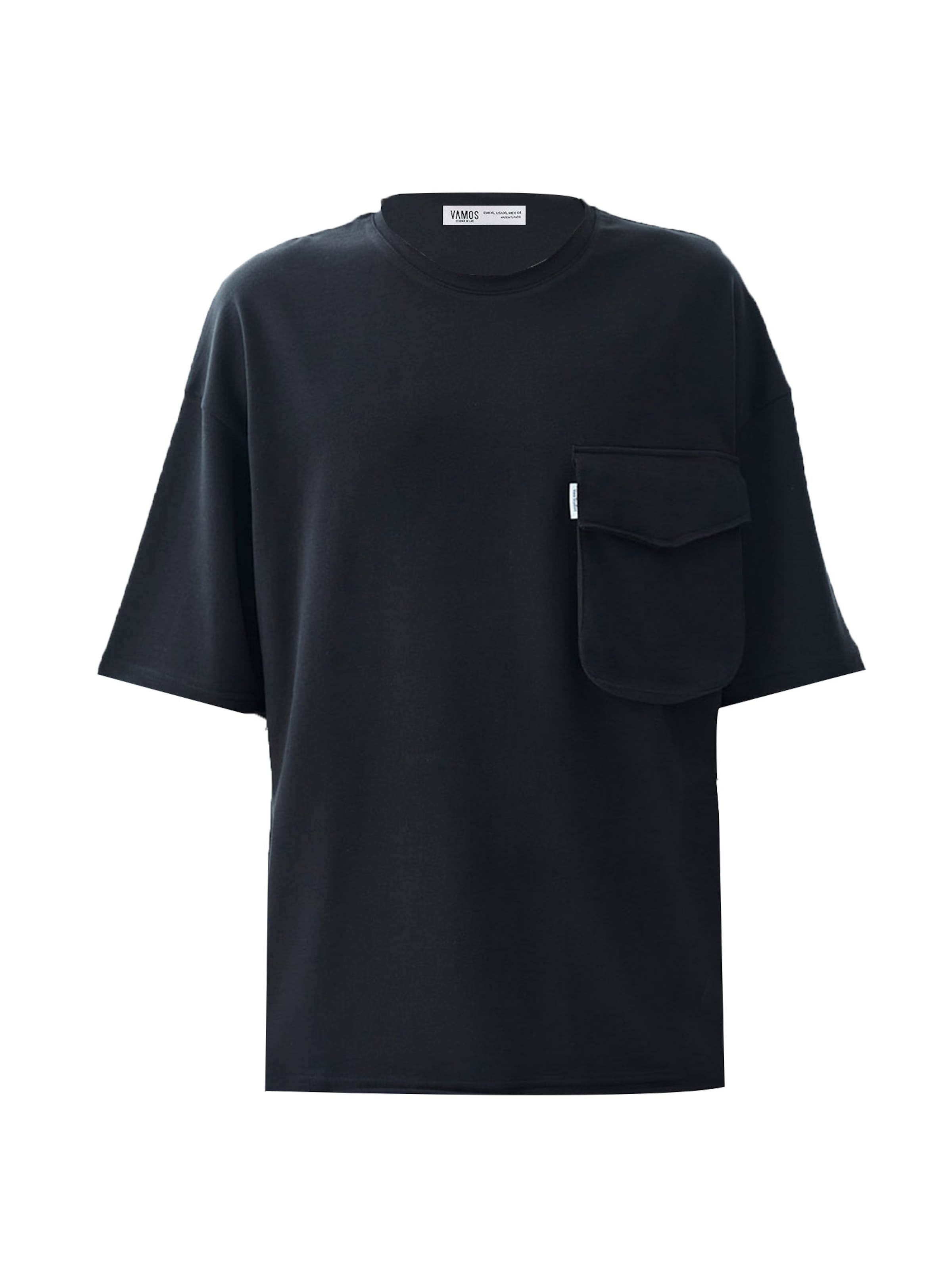 VAMOS CLOMajica - crna boja: prednji dio