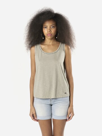 Top di KOROSHI in verde: frontale