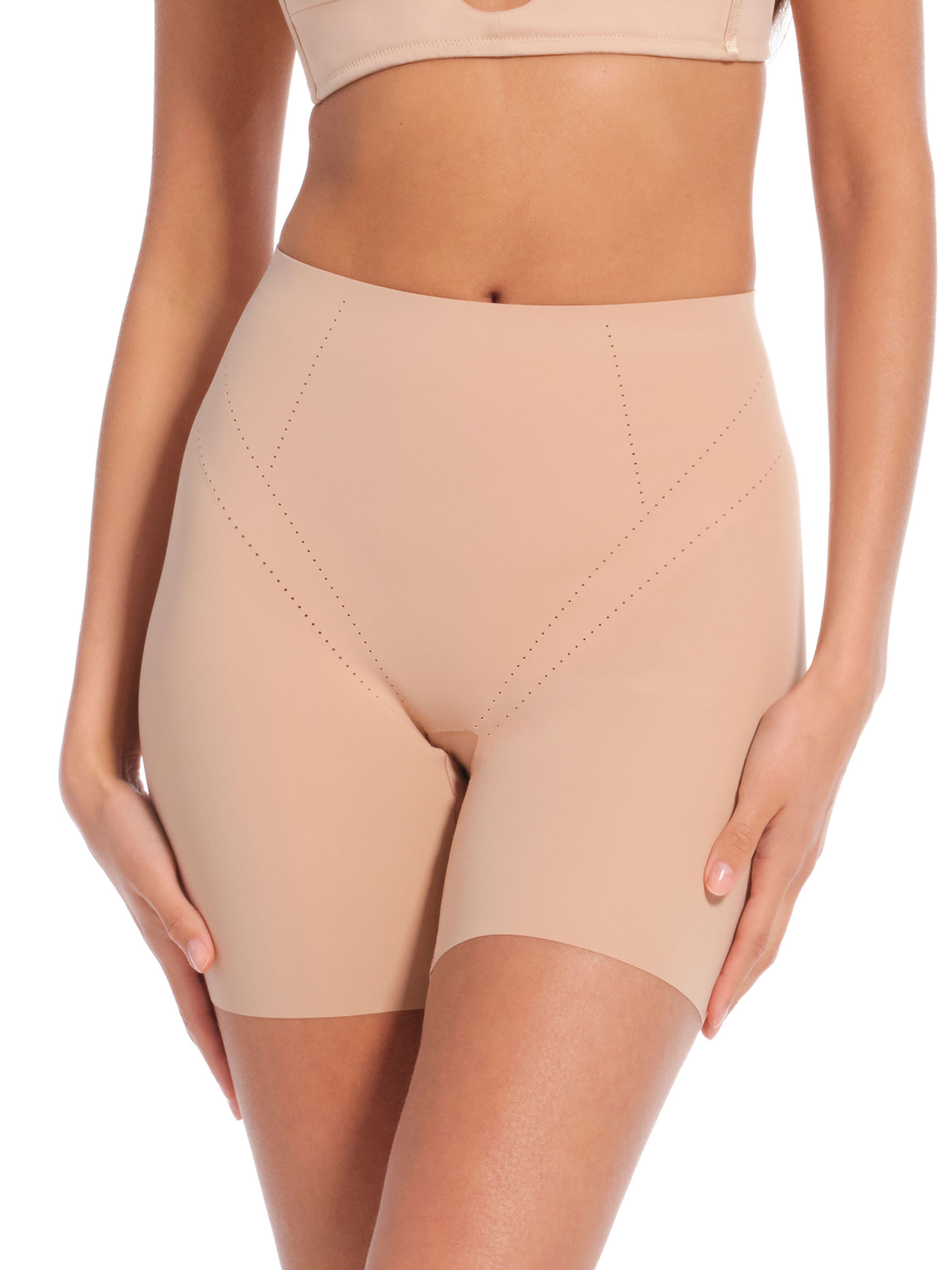 MAGIC Bodyfashion Shapingbukser i beige: forside