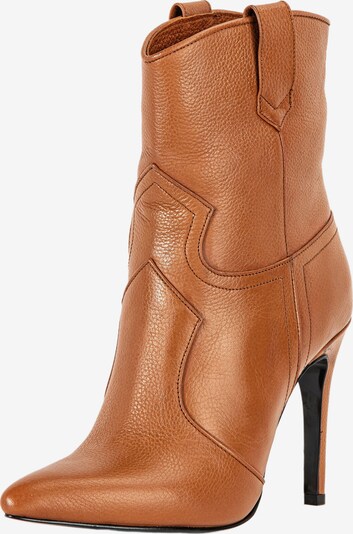 INUOVO Stiefelette in cognac, Produktansicht