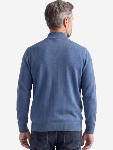 CASAMODA Gebreid vest 'Basic' in Blauw