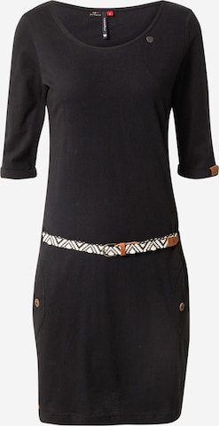 Robe 'TANYA' Ragwear en noir : devant