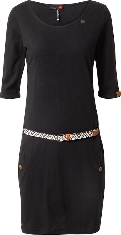 Ragwear Kleid 'TANYA' in Schwarz AB5781 Ragwear Kleid 'TANYA' in Schwarz AB5781
