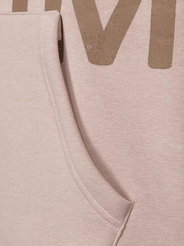 Koyumi Sweatshirt 'Suheyla Love it' in Beige