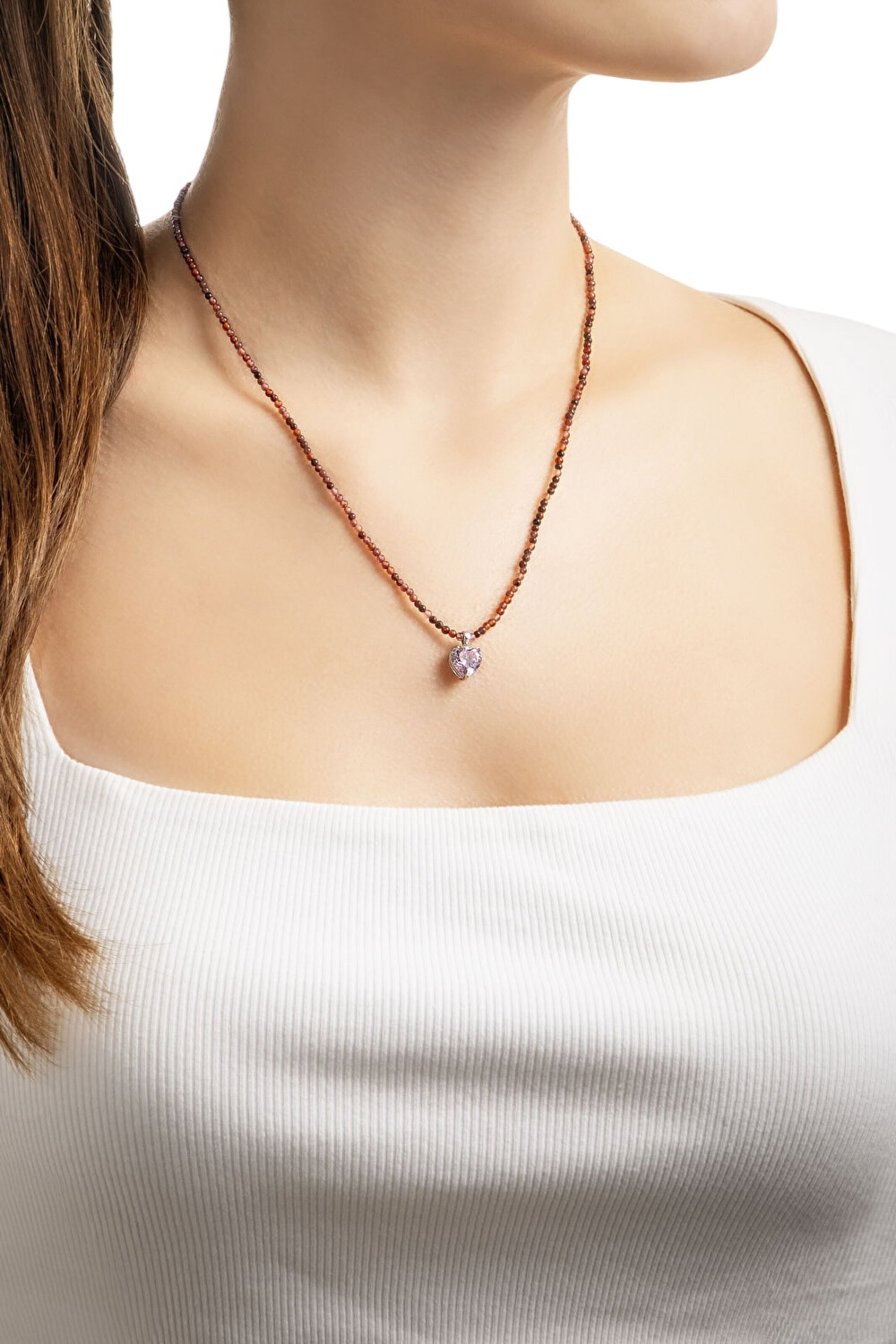 So Chic Necklace in Red