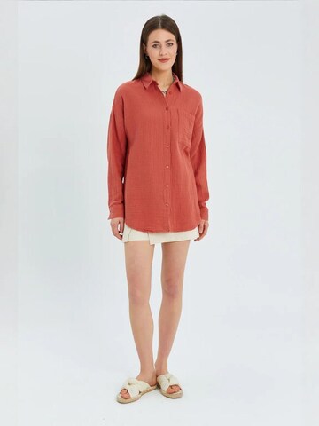 MixRay Blouse in Red