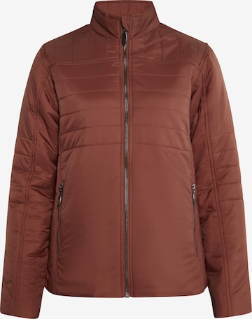 Usha Between-season jacket in Brown: front