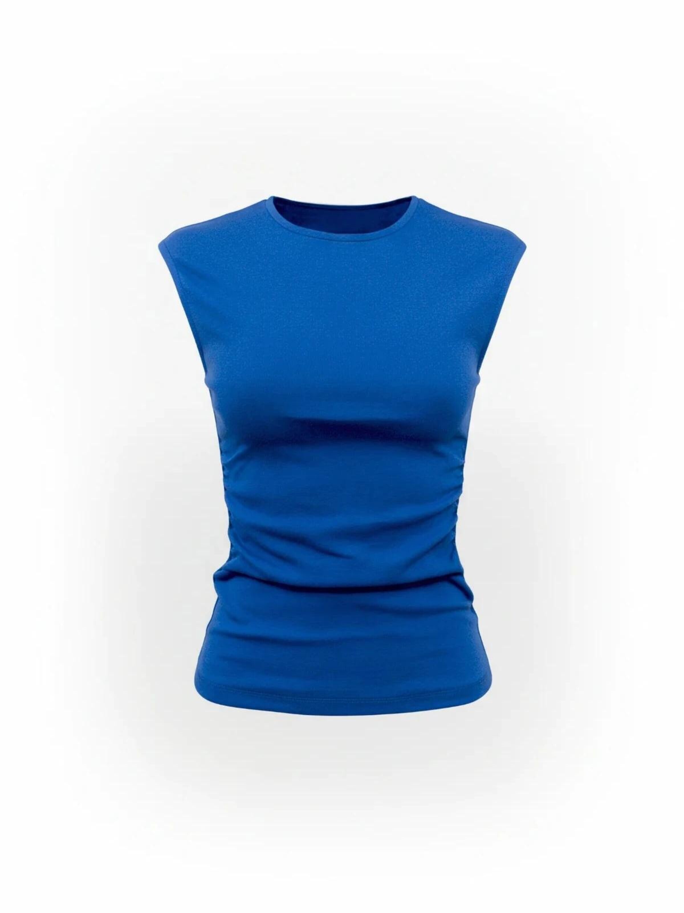 No Matter What Top in Blue