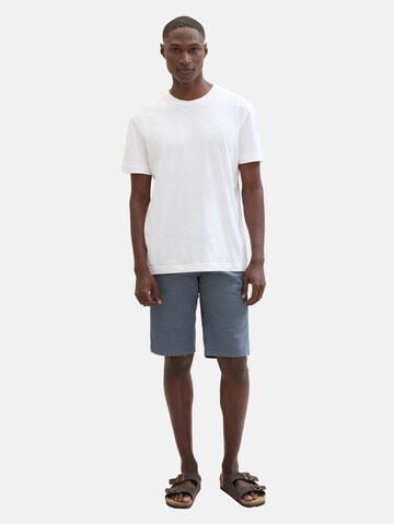 TOM TAILOR Slimfit Shorts in Blau