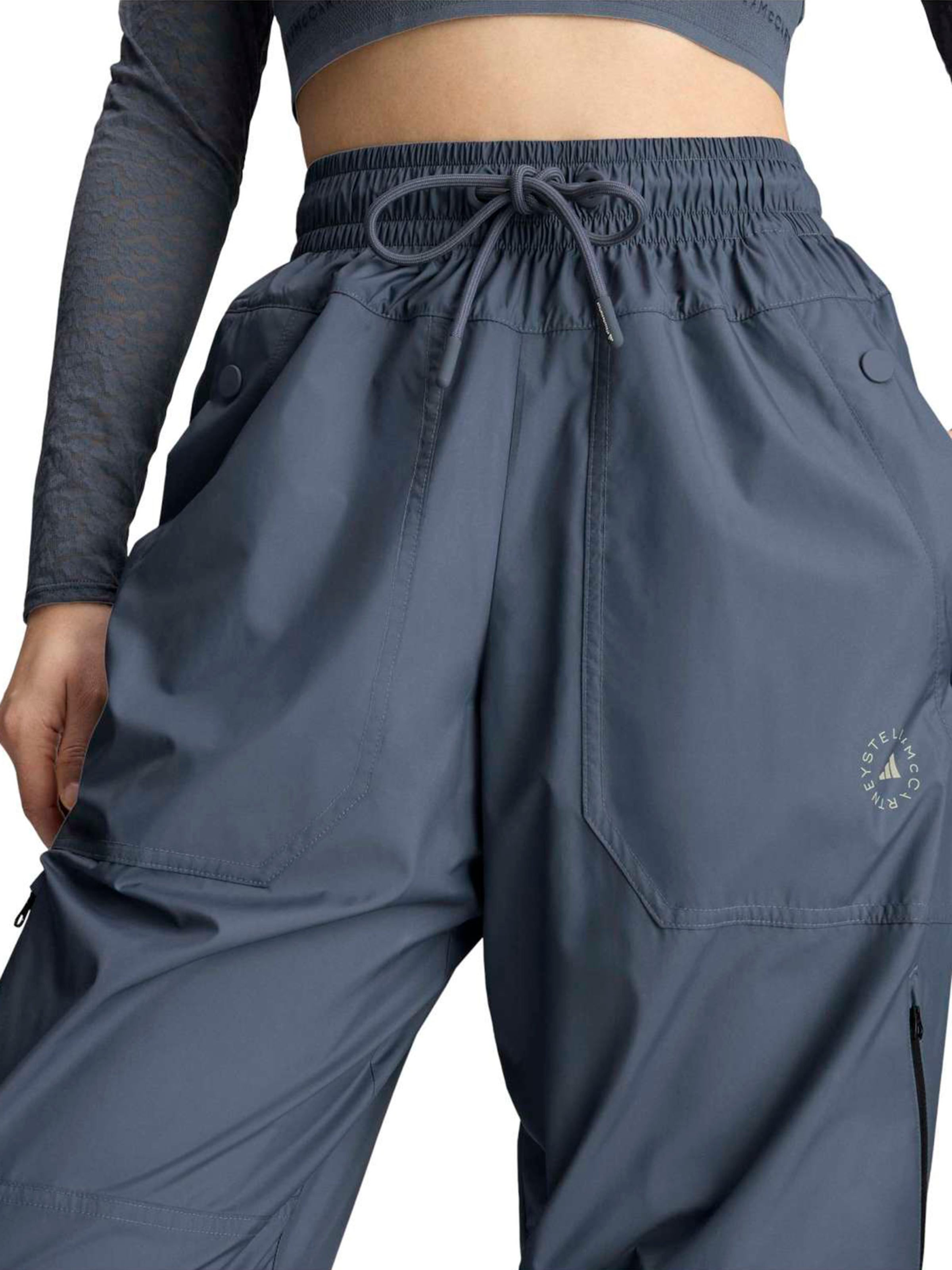 ADIDAS BY STELLA MCCARTNEY Конический (Tapered) Спортивные штаны в Серый