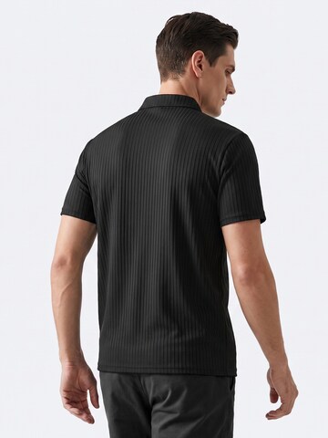 ALLTHEMEN Shirt 'Rhythmus' in Black