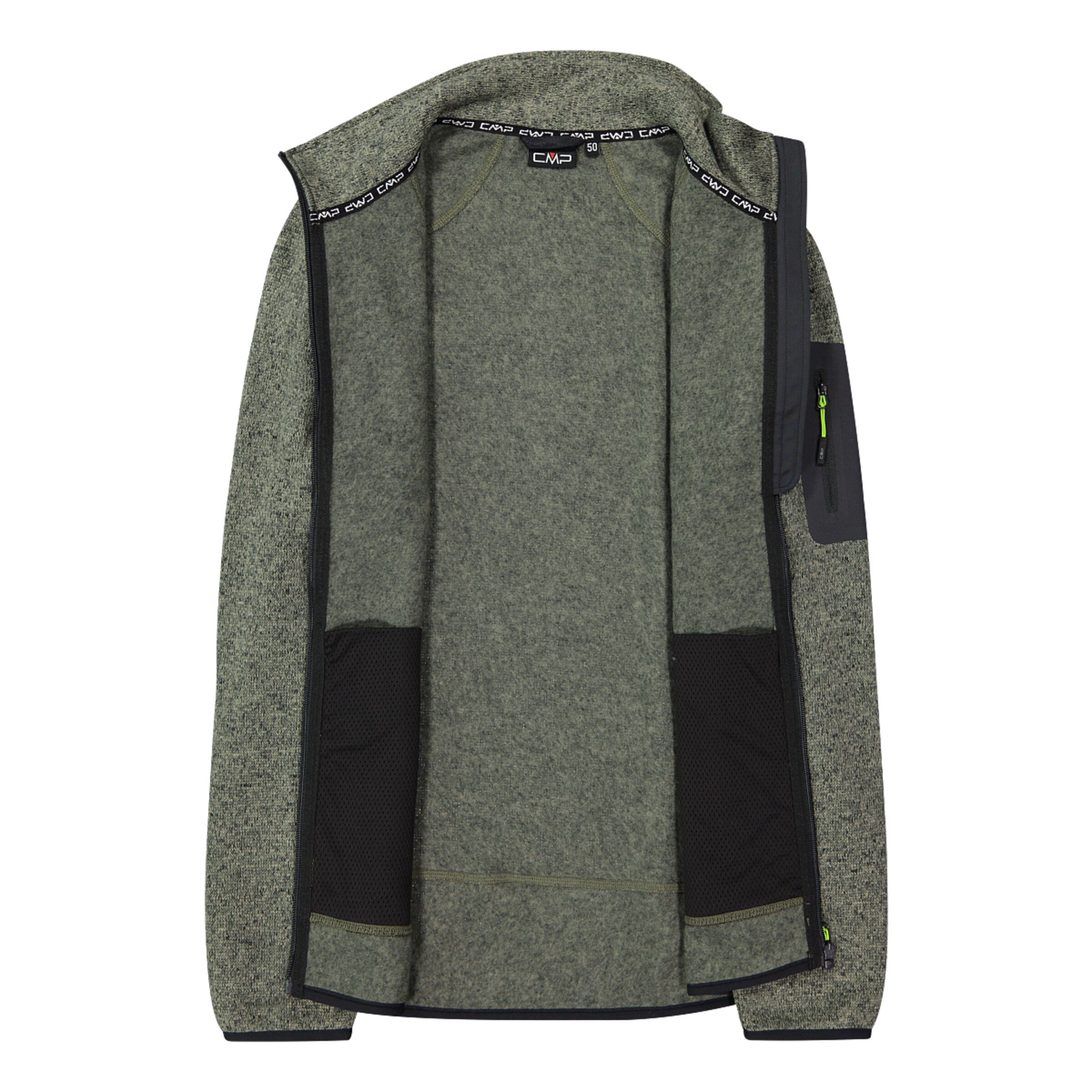 CMP Regular Fit jacke in Grün