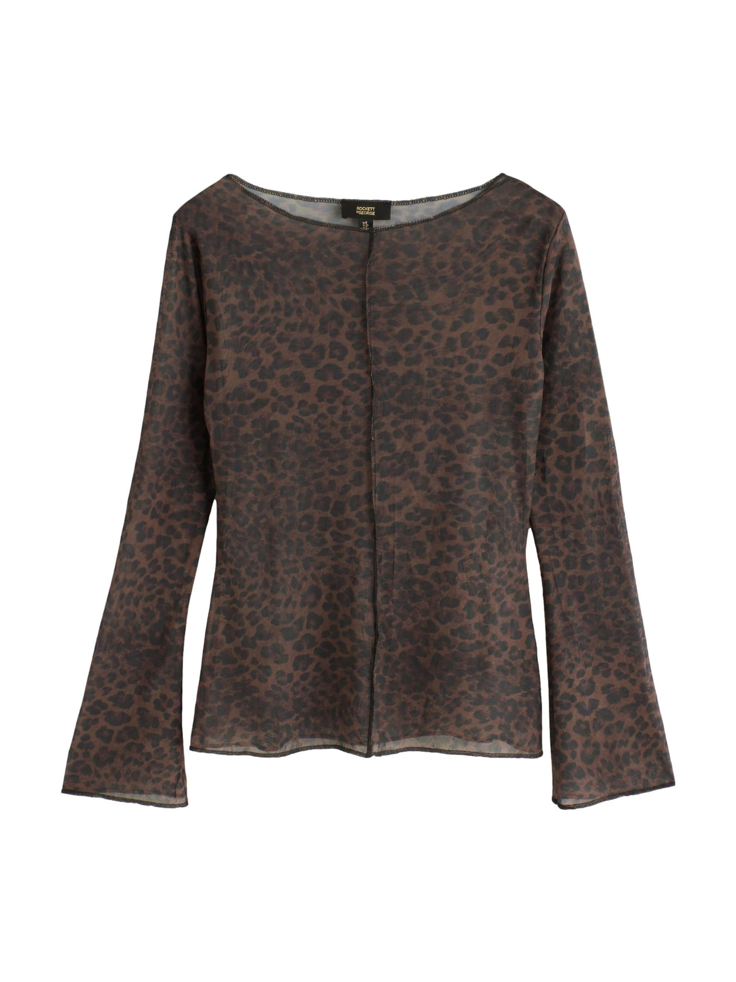 Rockett St George - Camisa em castanho: frente