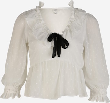 River Island Petite - Blusa em branco: frente