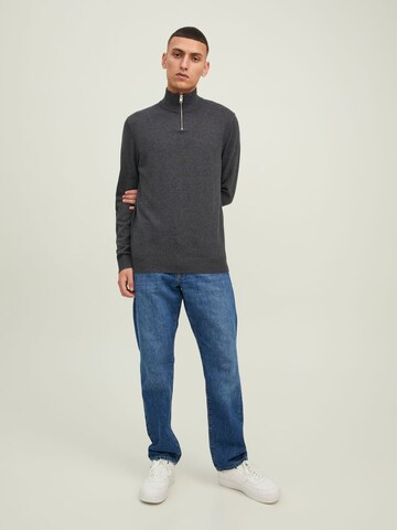 Pull-over 'Emil' JACK & JONES en gris