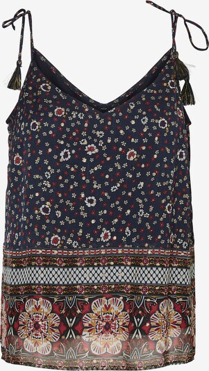 VERO MODA Toppi 'Bohemea' värissä yönsininen / kullankeltainen / pastellinkeltainen / karmiininpunaine / valkoinen, Tuotenäkymä