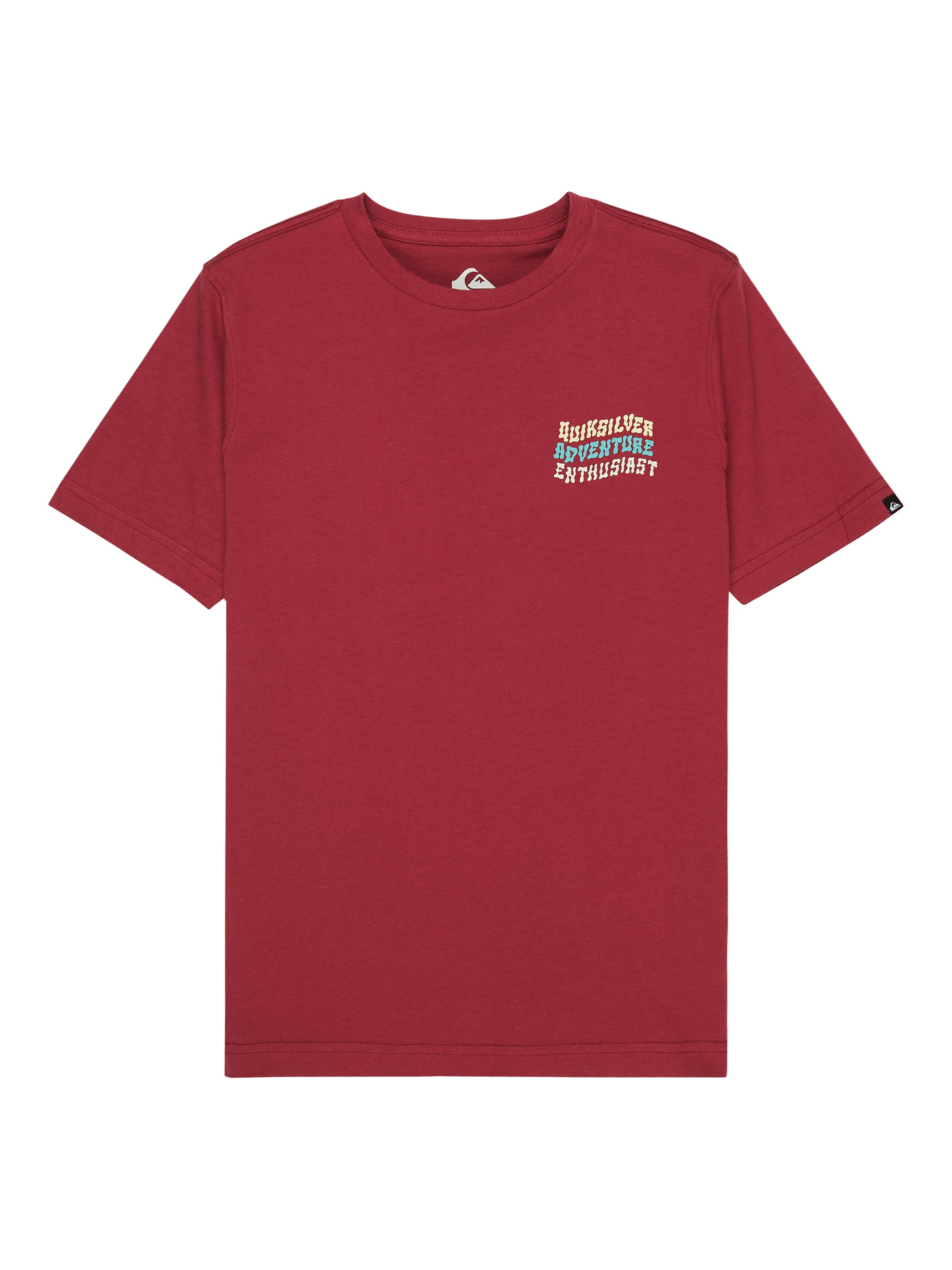 QUIKSILVER Shirt 'Cosmic Character' in Red: front