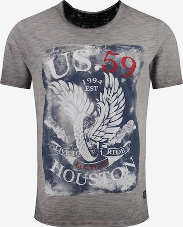 Key Largo Bluser & t-shirts 'MT HOUSTON' i grå: forside