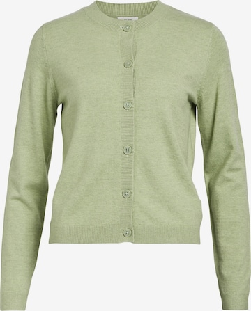 OBJECT Strickjacke 'THESS' in Grün: Vorderseite