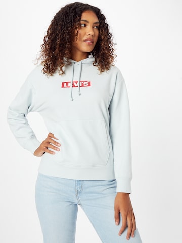 pelēks LEVI'S ® Sportisks džemperis 'Graphic Standard Hoodie': no priekšpuses