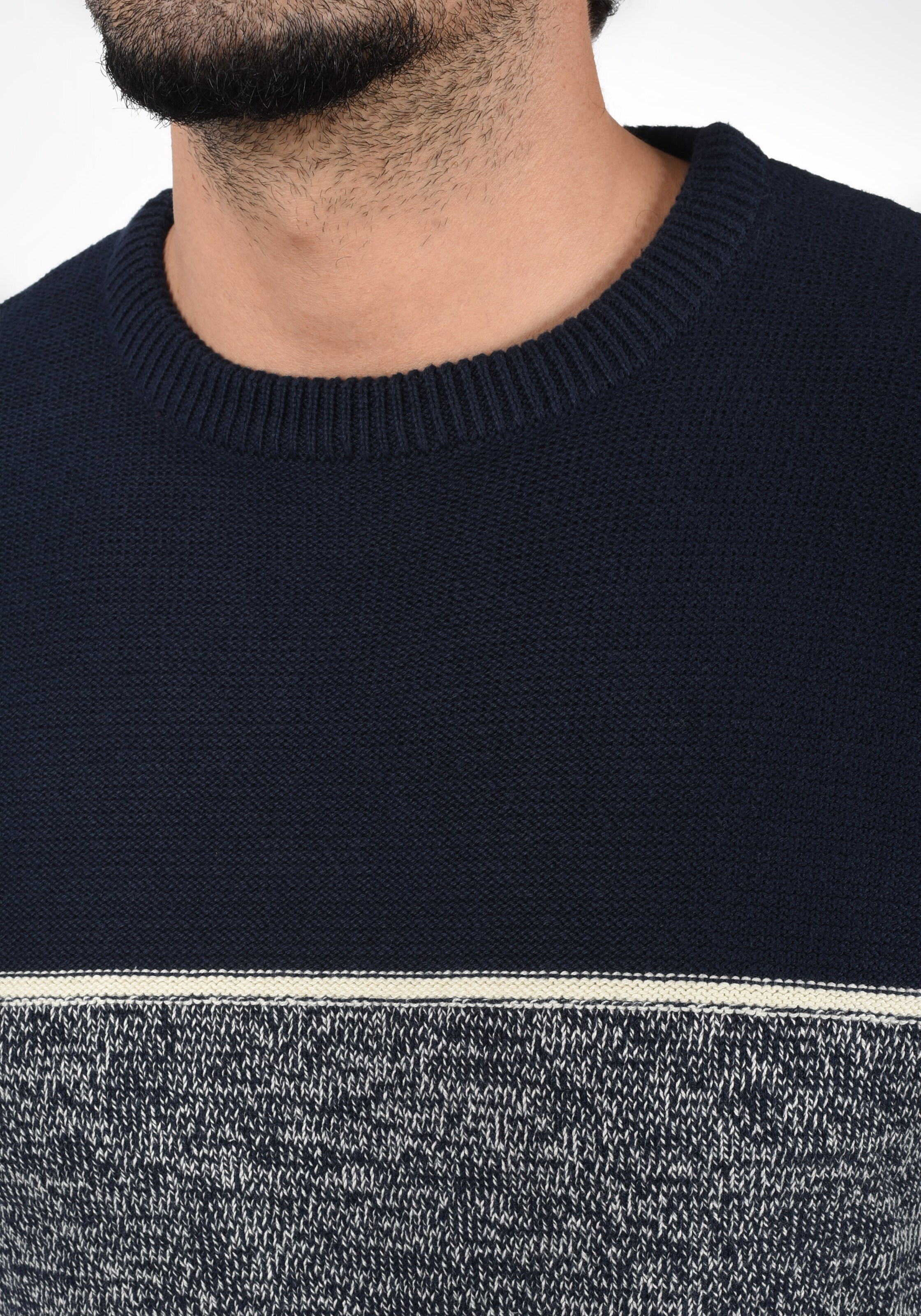 INDICODE JEANS Pullover in Blau