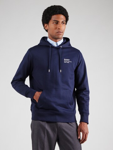 GANT Sweatshirt in Blau: Vorderseite