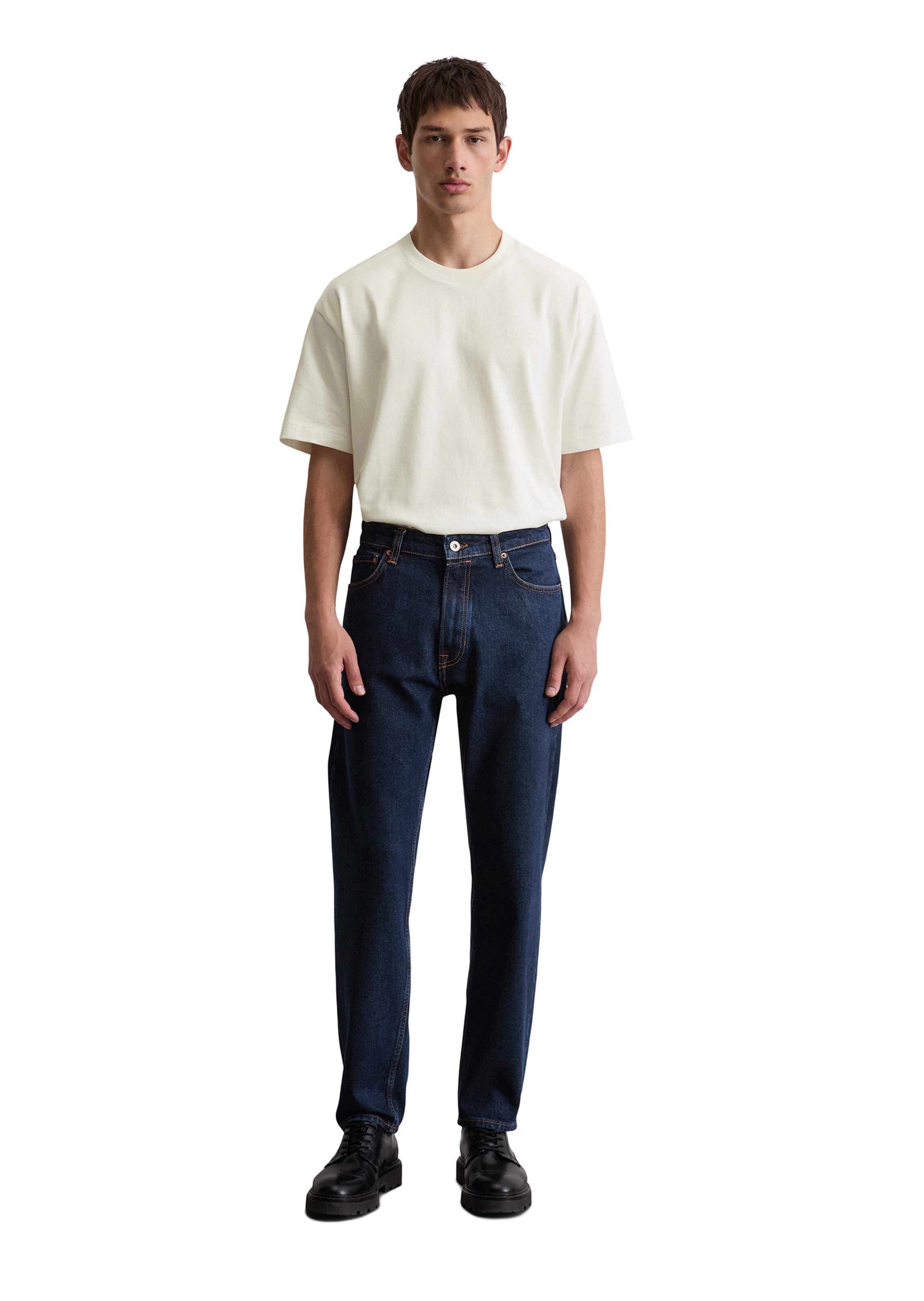 Marc O'Polo Tapered Jeans in Blauw