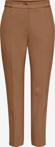 Pantalon à plis 'Milian' ONLY en marron : devant