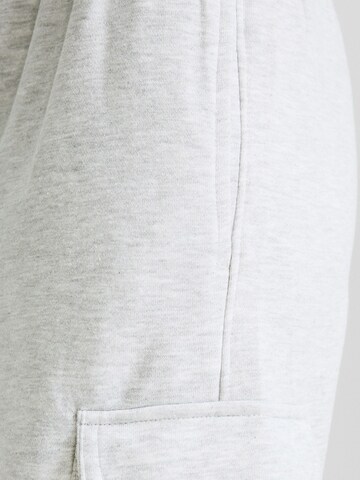 Bershka Tapered Pants in Grey