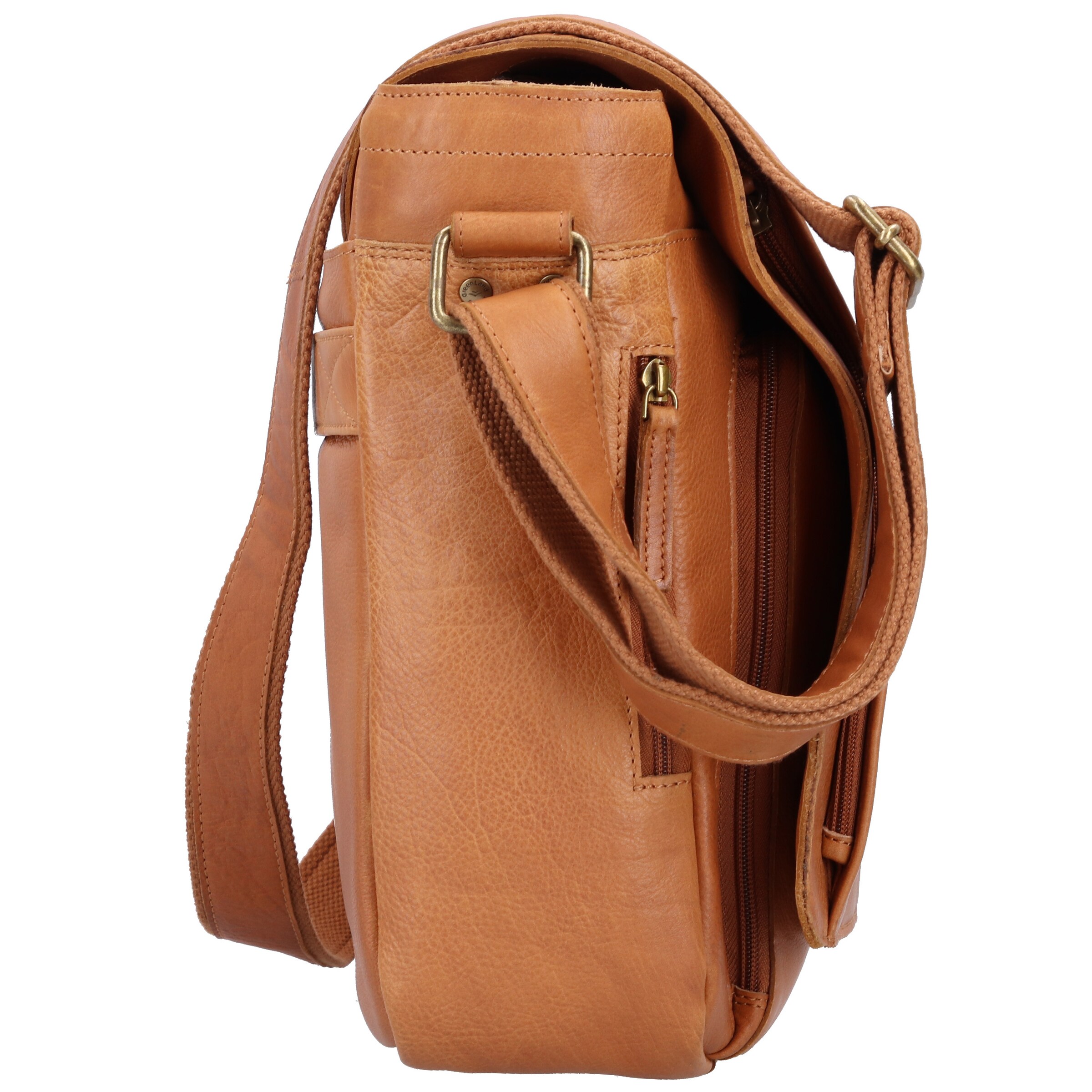 Greenland Nature Crossbody bag 'Nature' in Brown