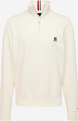 TOMMY HILFIGER Sweatshirt i beige: framsida