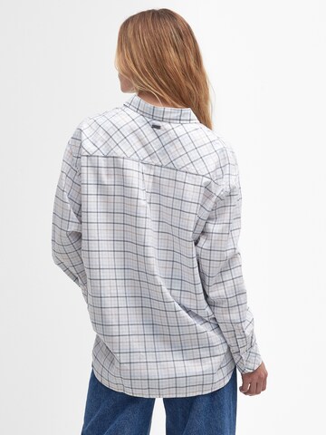 Barbour Bluse in Weiß