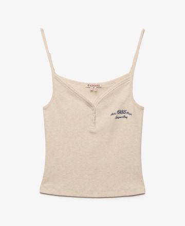 Haut Superdry & Co en beige