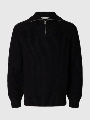 SELECTED Pullover i sort: forside