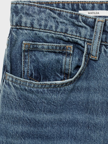 MANGO Regular Jeans 'MATILDA' i blå