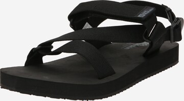 JACK WOLFSKIN - Sandalias en negro: frente