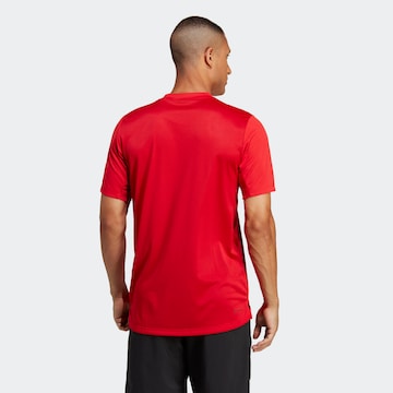 T-Shirt fonctionnel 'Club' ADIDAS PERFORMANCE en rouge