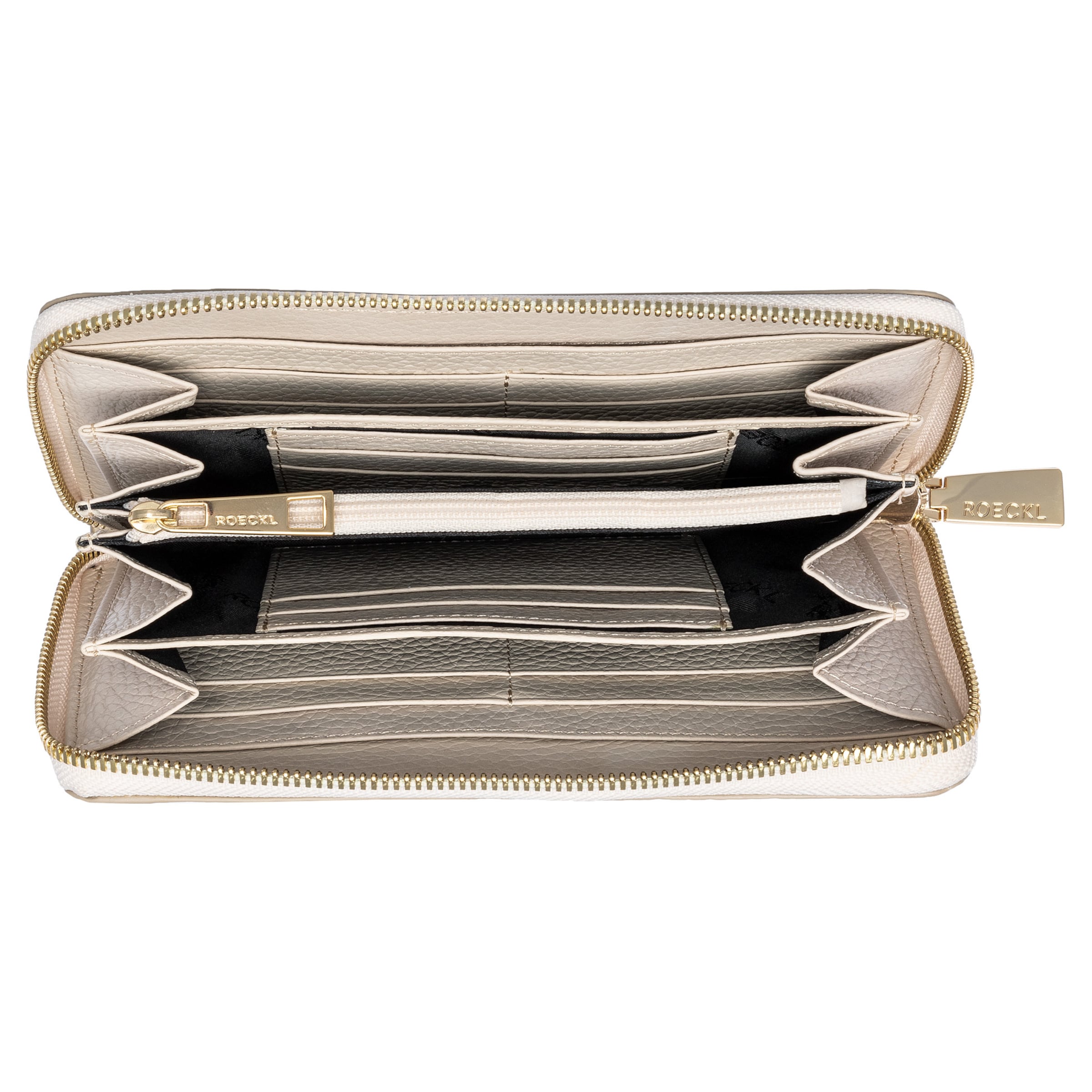 Roeckl Geldbörse 'DONNA' in Beige