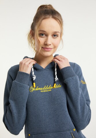 Schmuddelwedda Hoodie 'Hamburg' in Blau