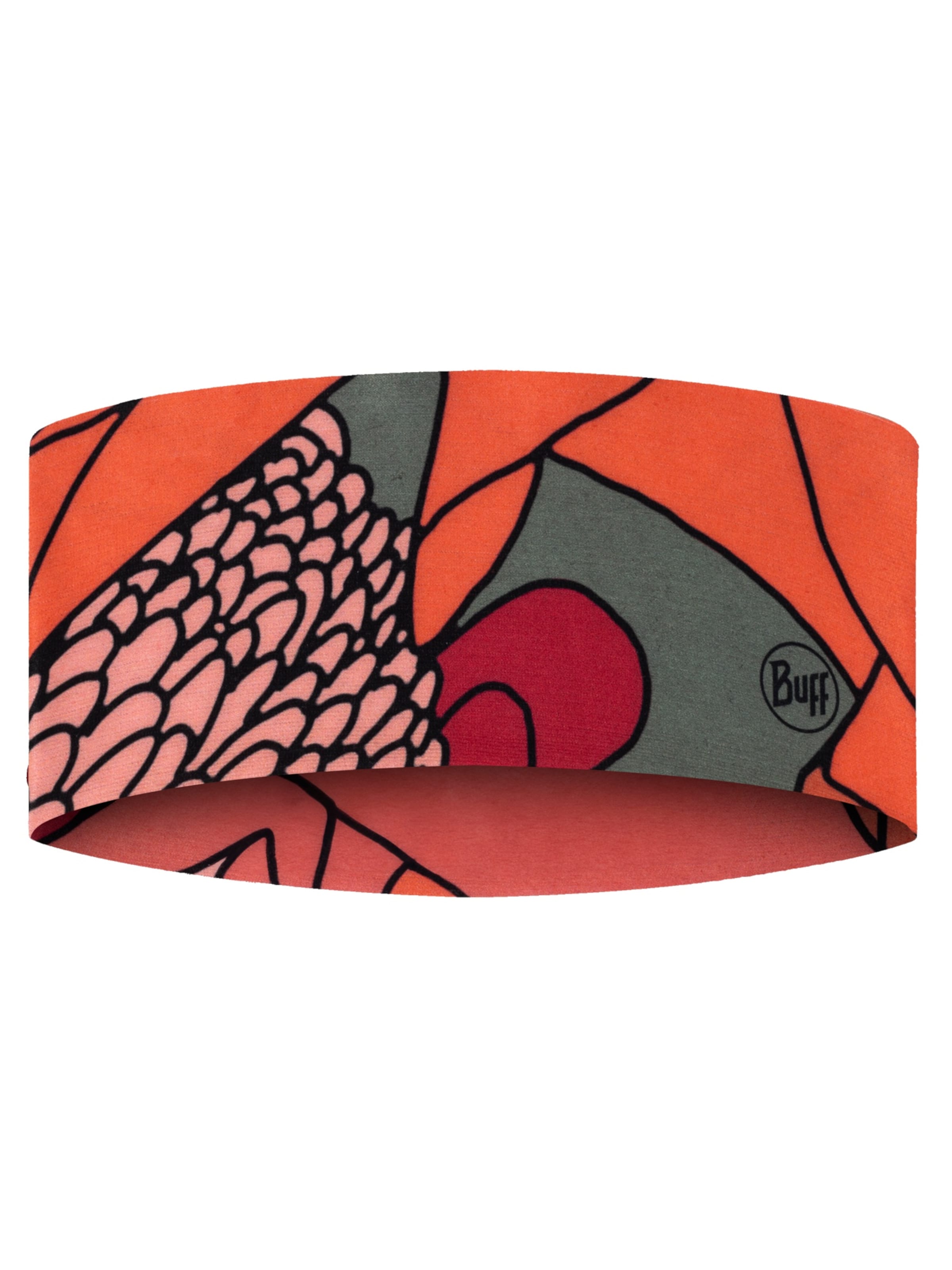 BUFF Athletic Headband in Orange: front