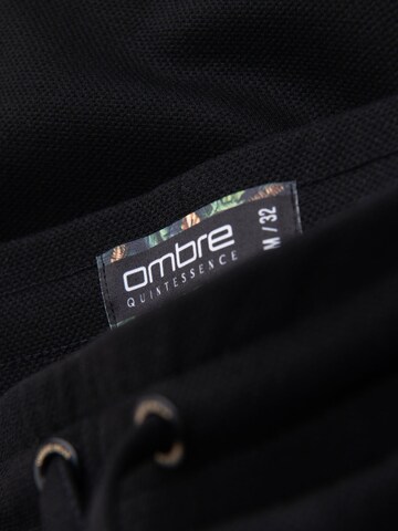 Coupe slim Pantalon Ombre en noir