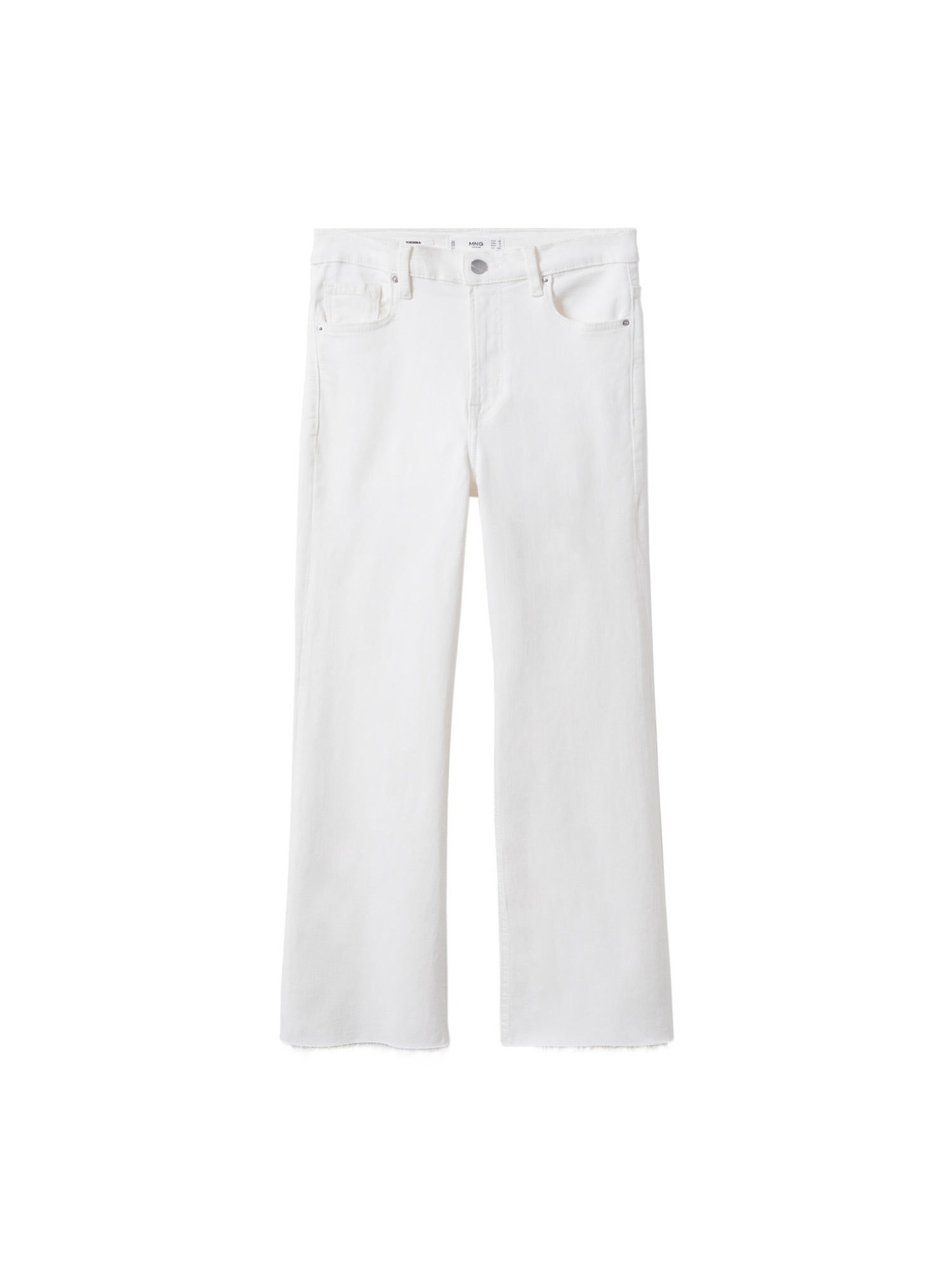 Frauen Jeans MANGO Jeans 'Sienna' in Weiß - YT86379