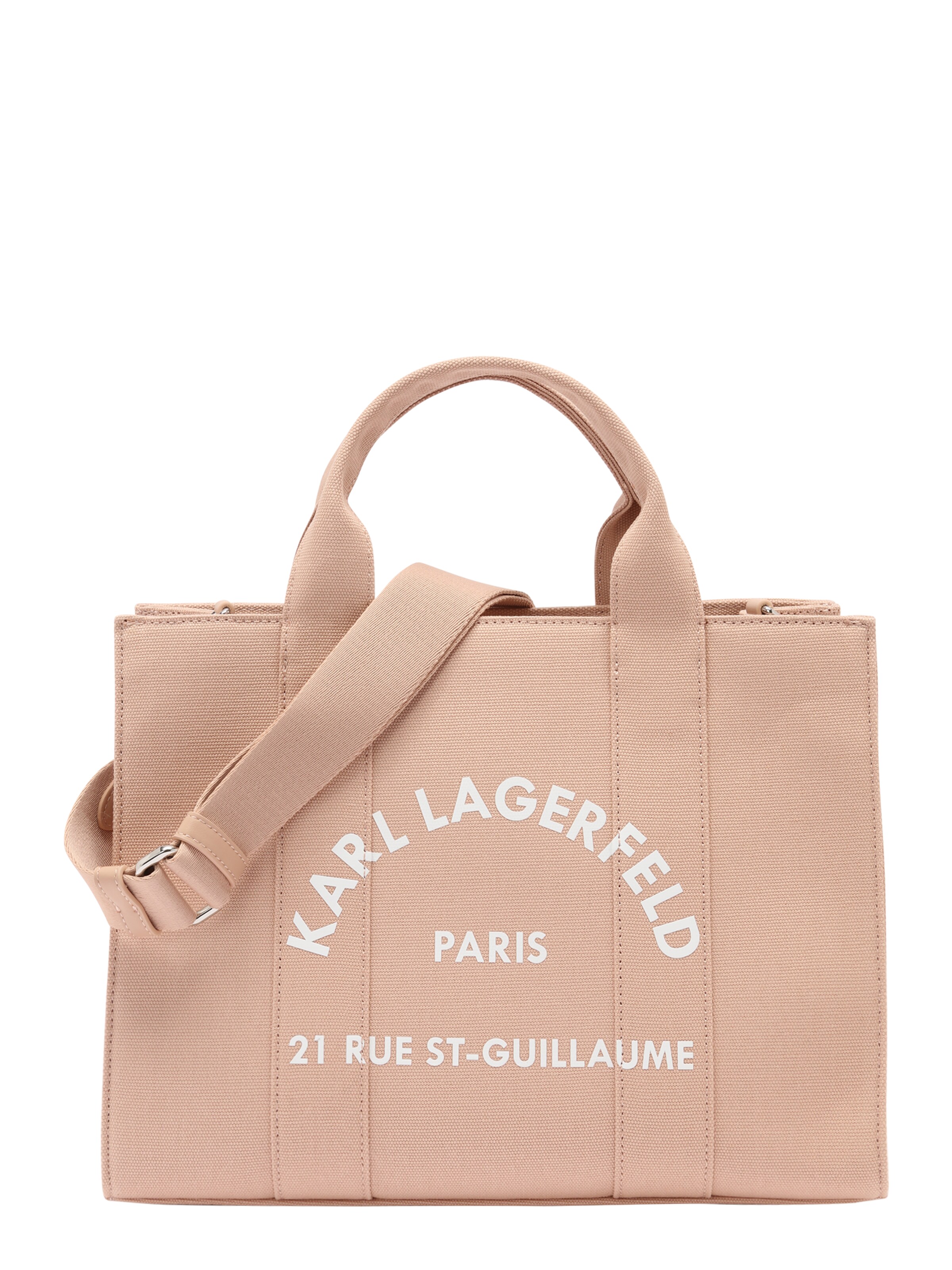 Karl Lagerfeld Poodlemiskott 'RUE ST-GUILLAUME', värv roosa: eest vaates