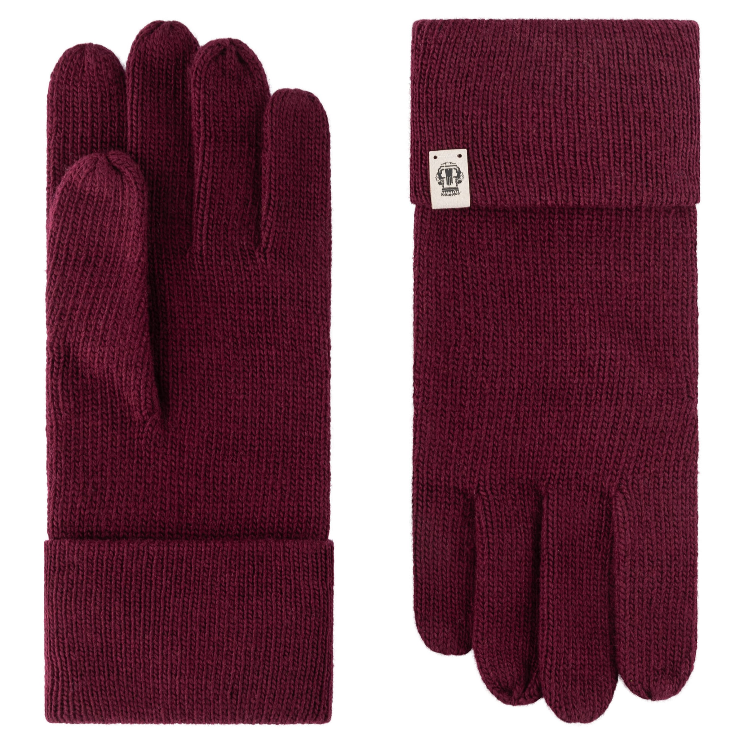 Roeckl Full finger gloves 'ESSENTIALS' in Red: front